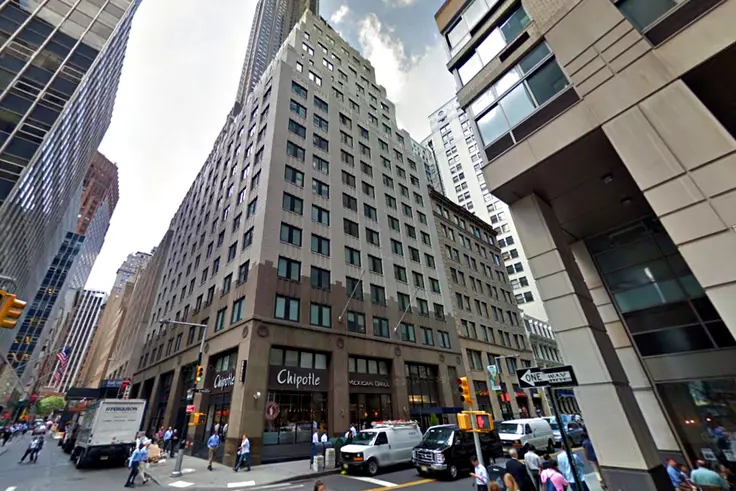 100 Maiden Lane in the Financial District (Image via Google Street View)