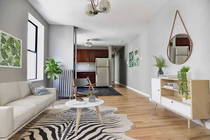 Virtually-staged apartment available at 304 West 151st Street