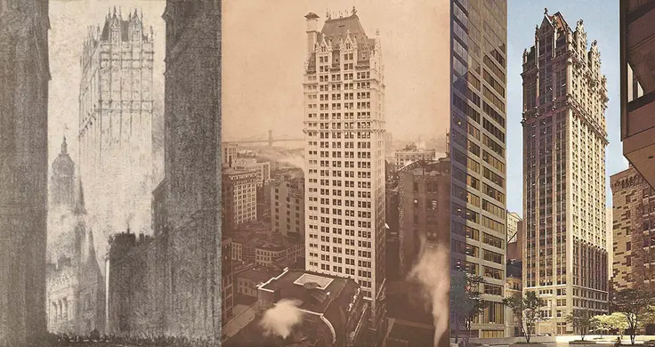 Liberty Tower throughout the years (via Joseph Pell Lombardi Architect)