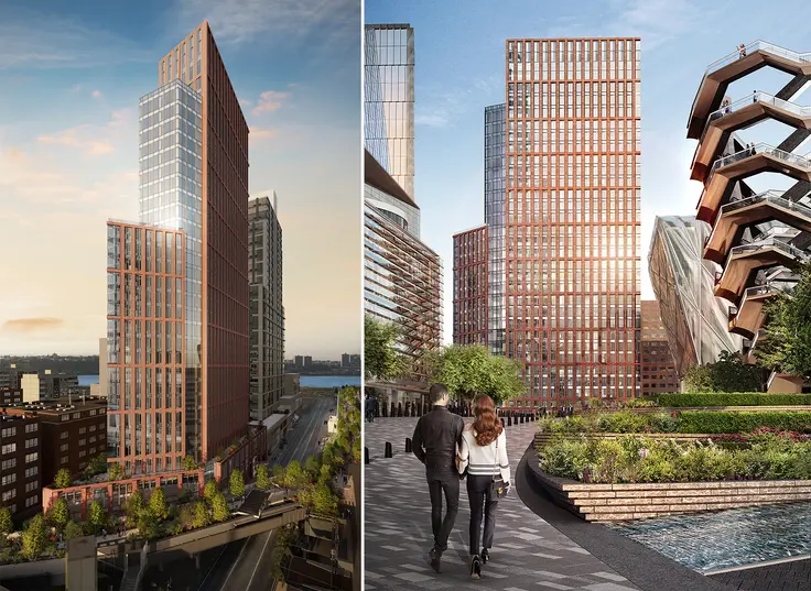 Renderings of One Hudson Yards courtesy of Related Companies