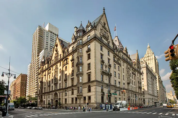 The Dakota from Central Park West (Sotheby's International Realty)