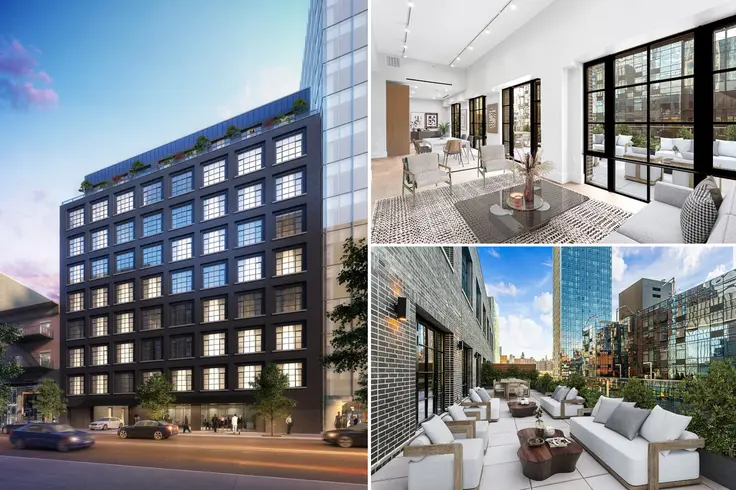 The newly-built HxH Residences at 518 West 29th Street brings 1 and 2-bedroom Hudson Yards apartments priced from $5,950/month 