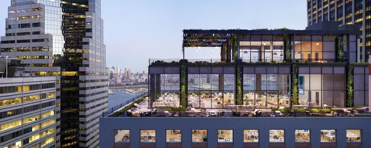 100 Pearl's envisioned rooftop addition with new restauran