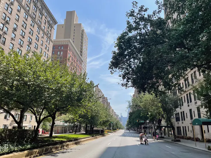 Park Avenue during summer streets 2024 2