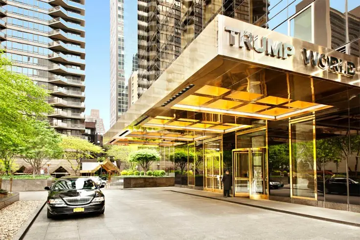 Entryway at Trump World Tower