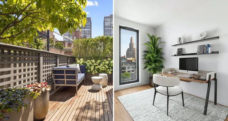 Private outdoor space and home offices are the most sought-after apartment features during the CO