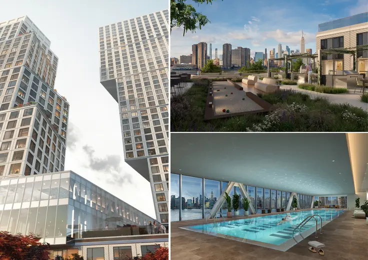 Eagle + West is one of the few sizeable rental developments that will present much-needed apartment supply later this year (credit: Brookfield/OMA Architects