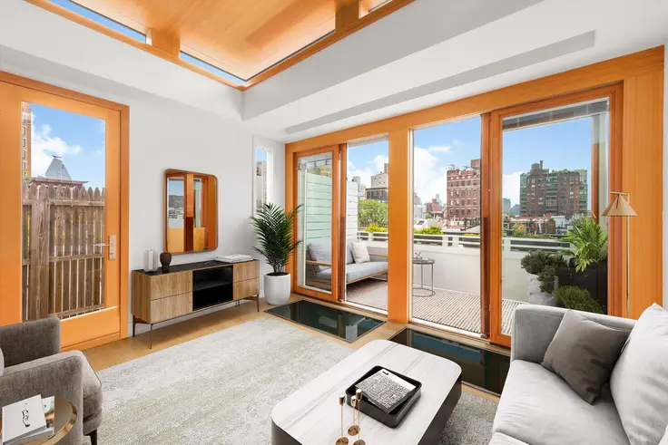 A 1,200 square foot co-op at 229 West 16th Street with a monthly maintenance of $1,140. (Douglas Elliman)