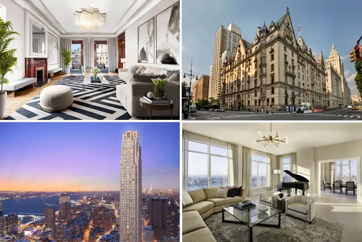 A prestigious Fifth Avenue co-op, a home in The Dakota, and a high-floor pad at 30 Park Place are among last week's top sales and contracts 