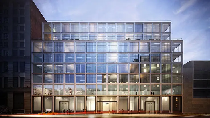 Rendering of 540 West 26th Street via Morris Adjmi Architects