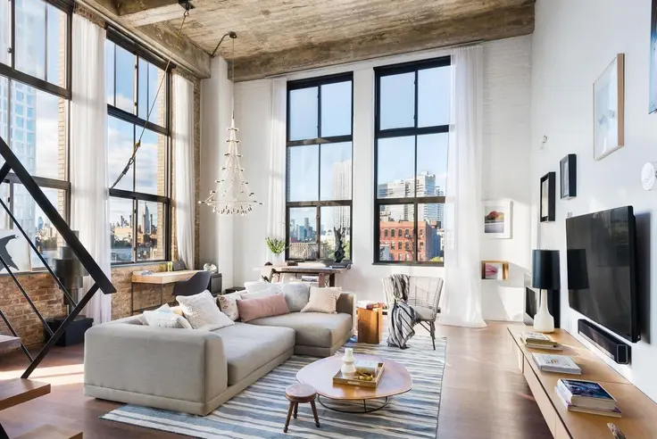 This week's most beautiful apartments can be found in all neighborhoods and price ranges. (Printing House #623 via Douglas Elliman)