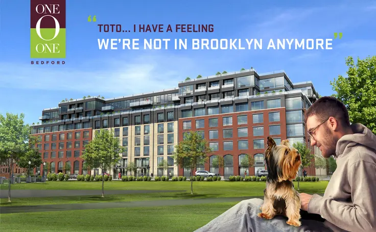 Early marketing image for 101 Bedford prior to its 2012 leasing launch.  (101bedford.com)