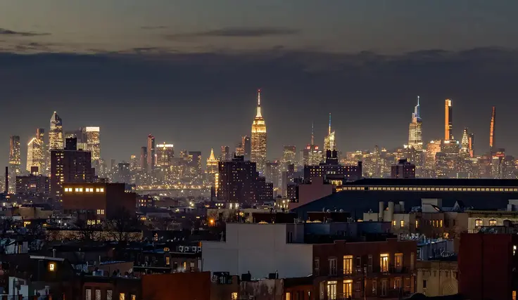Manhattan skyline from Crown Heights, Brooklyn (CORE)