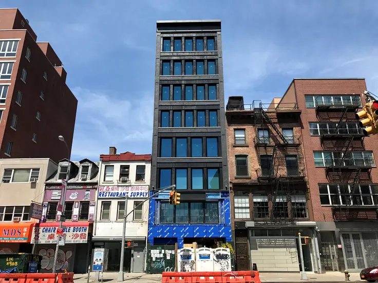 210 Bowery Will Hold 7 Floor-Through Residences. Construction Photos via CityRealty