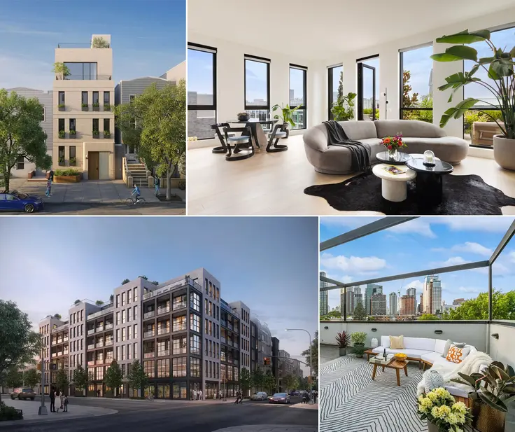 Various new development condos now selling in New York City