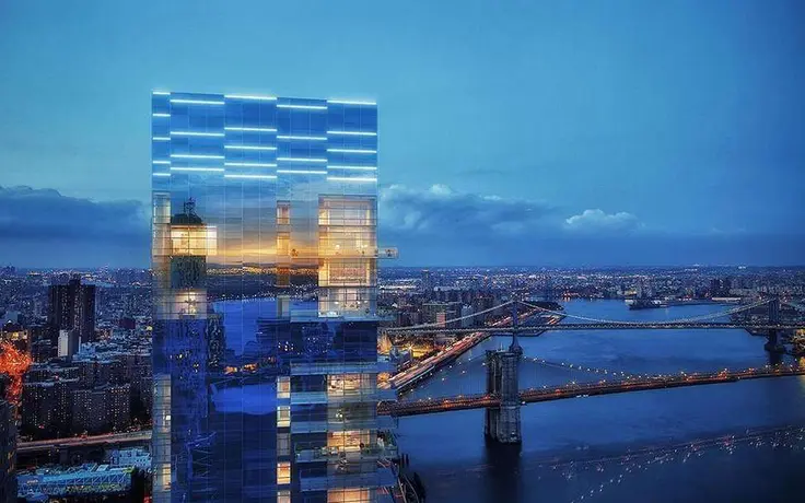 1 Seaport will ultimately top out at 670 feet, offering unparalleled views of the East River and city upon completion. 