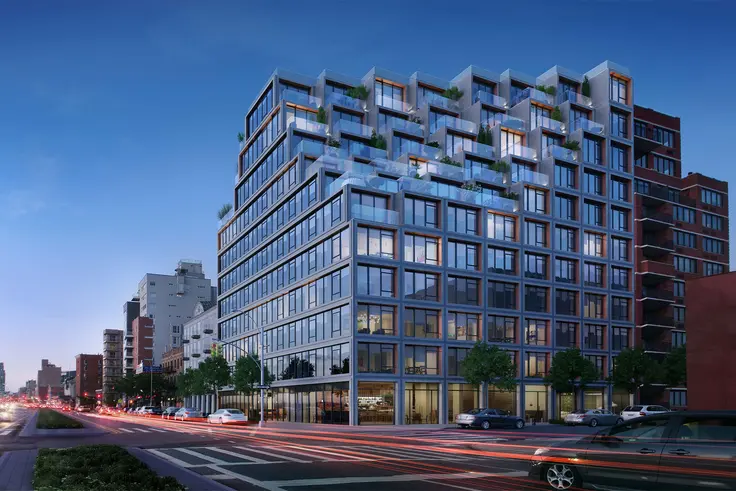 Sales have launched at 251 First Street in Park Slope, Brooklyn. The building is designed by the New York-based architecture firm ODA.