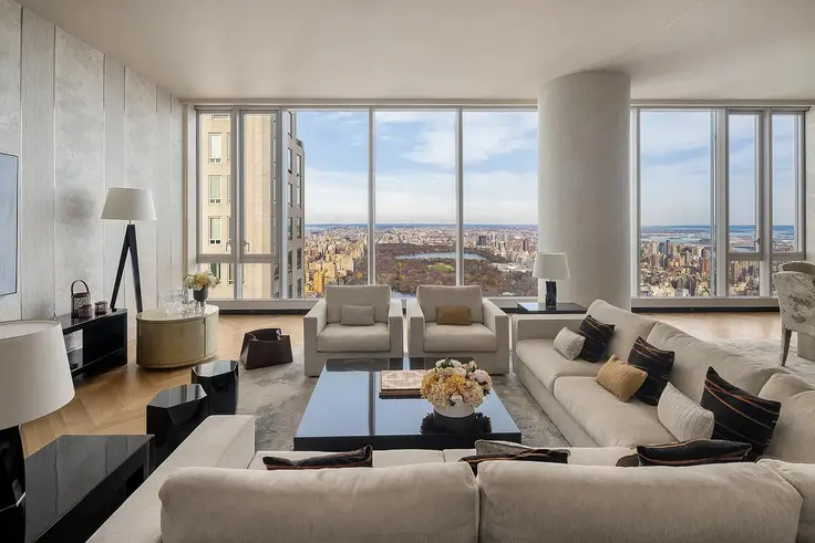 Central Park Tower, #84E, the past week's top sale (Extell Marketing Group)