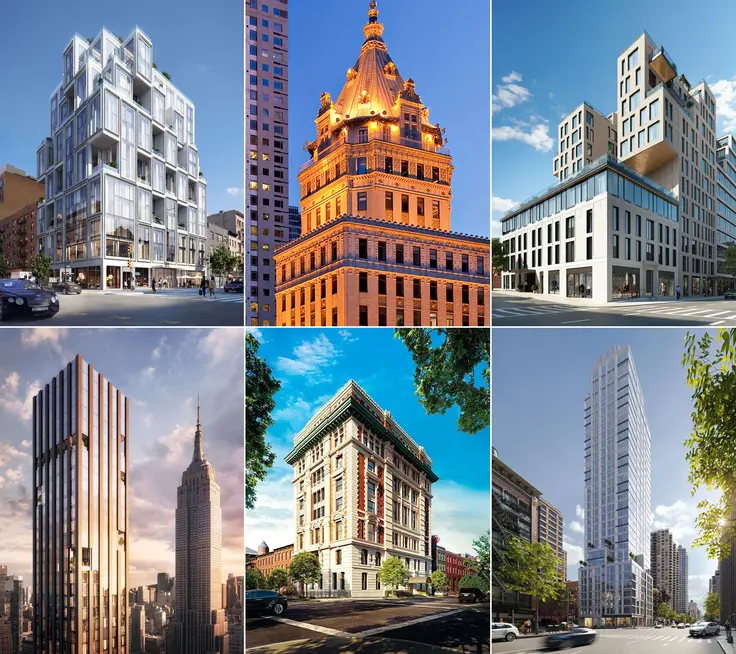 A selection of new development condos throughout New York City