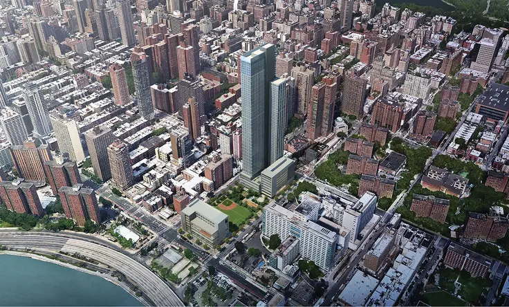 ECF/ AvalonBay's East 96th Street project; via NYC DCP