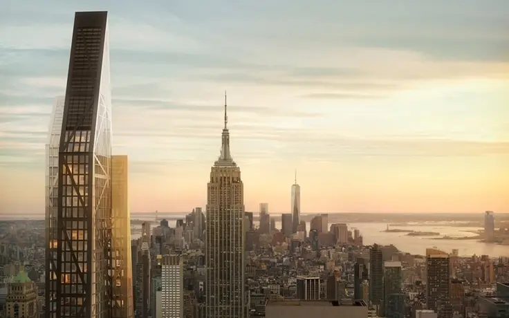 53W53's impressive stature will significantly transform the Manhattan skyline.