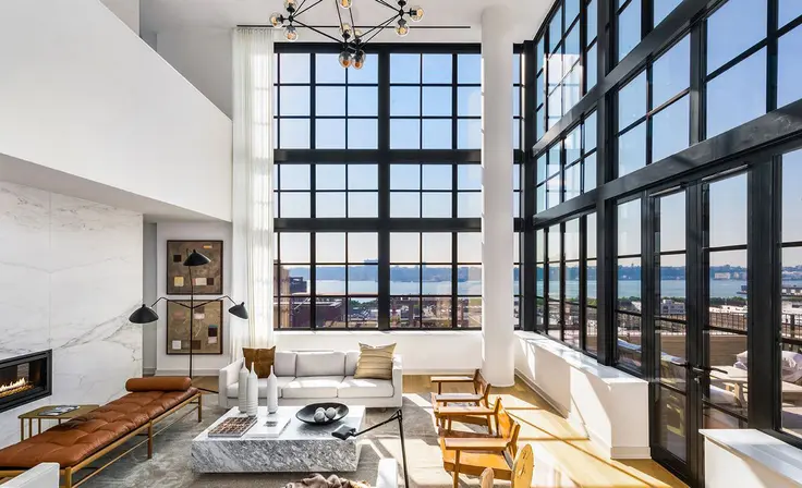 Penthouses offer the best features, light, and views in the building. (550 West 29th Street via Core)