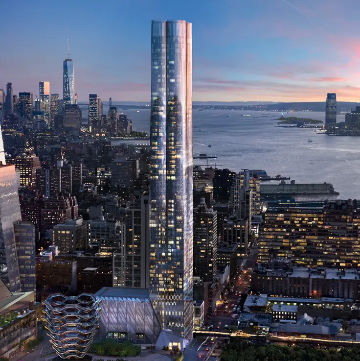 Fifteen Hudson Yards; Renderings courtesy of  Related-Oxford