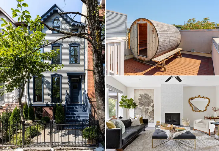 Last week's prettiest new listings include renovated townhomes in Fort Greene, Clinton Hill, and Windsor Terrace