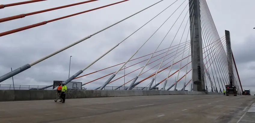 Kosciuszko Bridge, pedestrian, bike path, opening day, Vitali Ogorodnikov