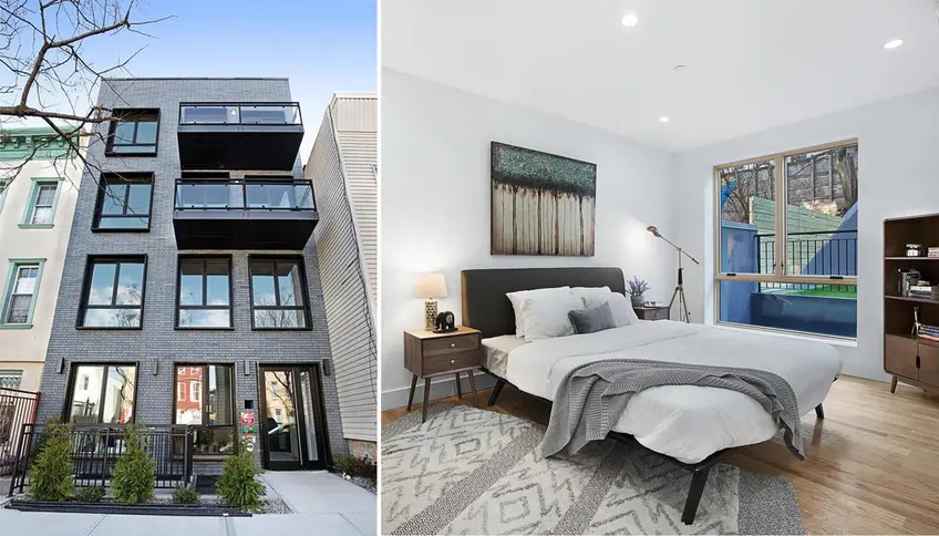 Newly-opened condo at 1204 St. Marks Avenue in Crown Heights; (Photos via Douglas Elliman)