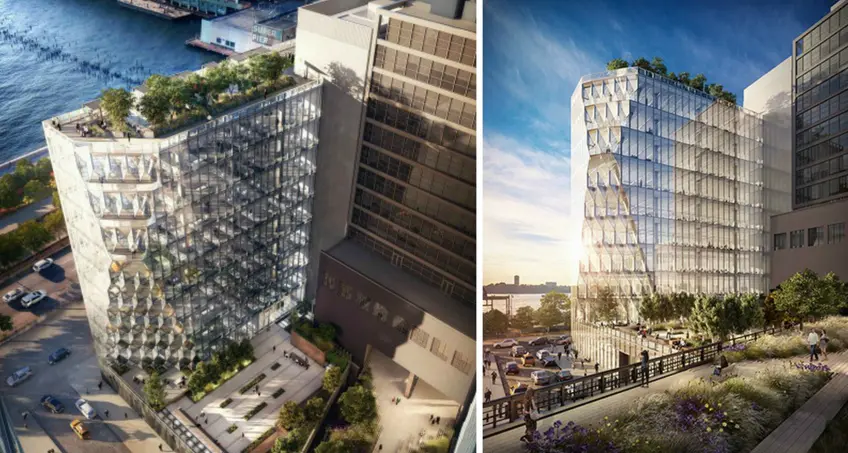 New Renderings of the Solar Carve Tower via Studio Gang Architects