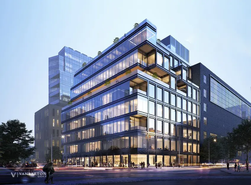The new Fifteen Laight Street to be brought to market by The Vanbarton Group with Gensler Architects leading the design (via JLL NY Capital Markets)