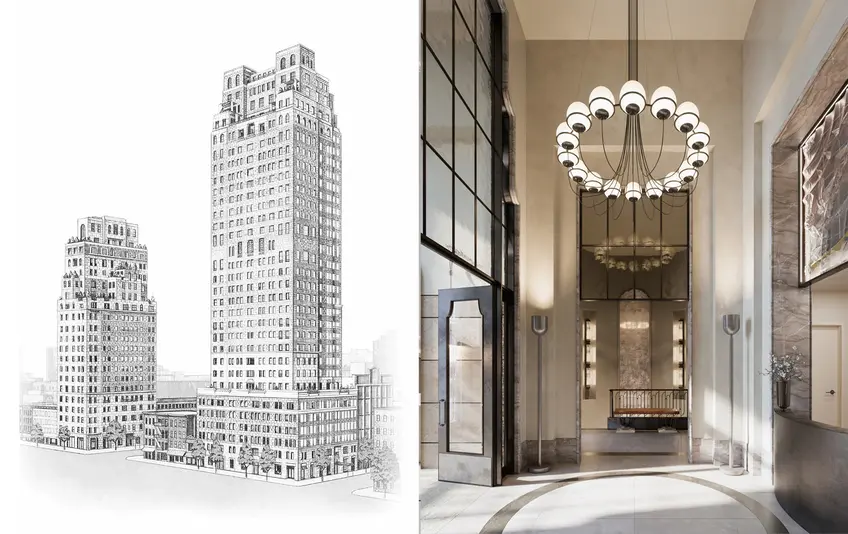 Beckford House and Tower (Renderings credit: Noe & Associates with The Boundary