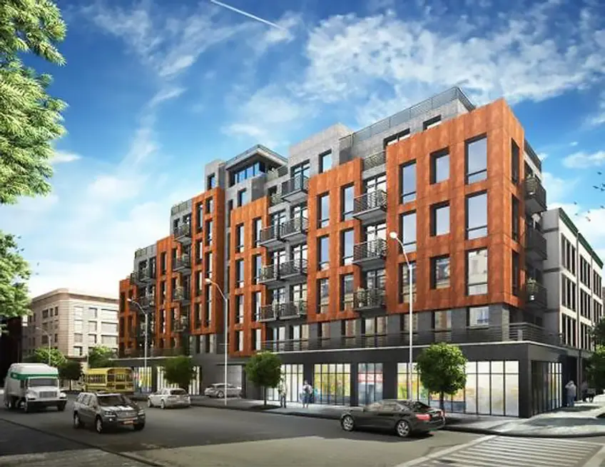6-Story Rental Structure at 664 New York Avenue. Rendering via JFA Architects