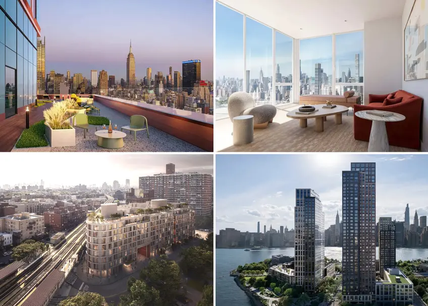 New and forthcoming NYC rentals