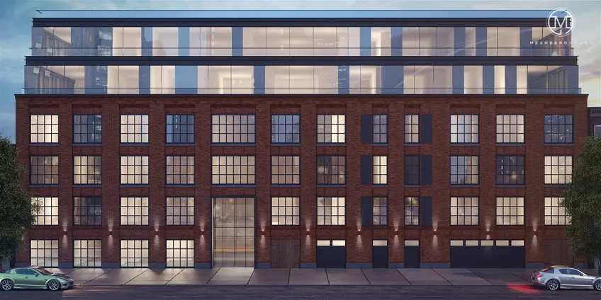 Rendering of 848 Lorimer Street in Greenpoint (Image: Meshberg Group)