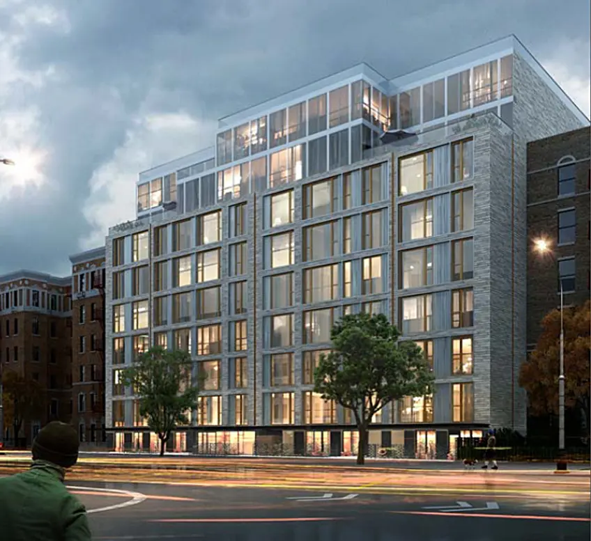 Rendering of 222 East 21st Street / 571 Ocean Avenue via New Empire Real Estate Development