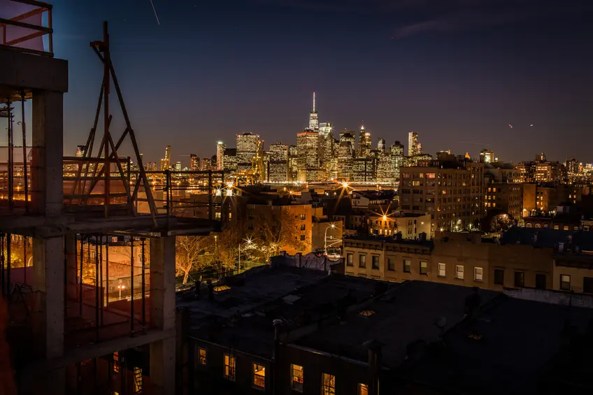 City views as seen from 145 President Street via Megan Khichi Photography