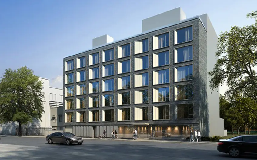 Rendering of the MARX at 32-32 35th Street in Astoria, which recently sold out.