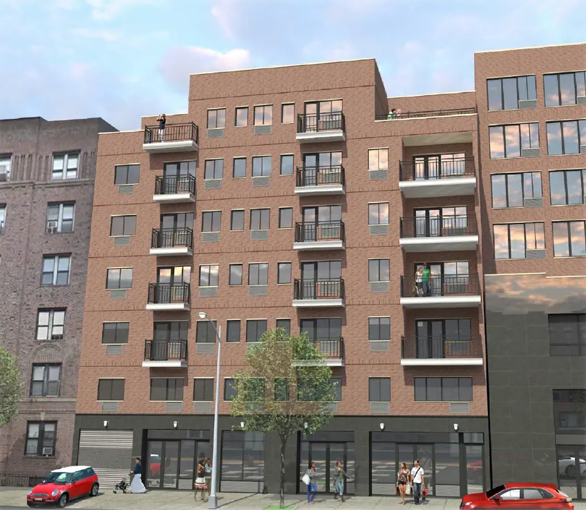 Rendering of 37-49 81st Street via Housing Connect