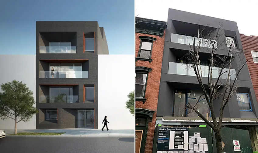 All renderings of 78 Freeman Street via INOA Architecture