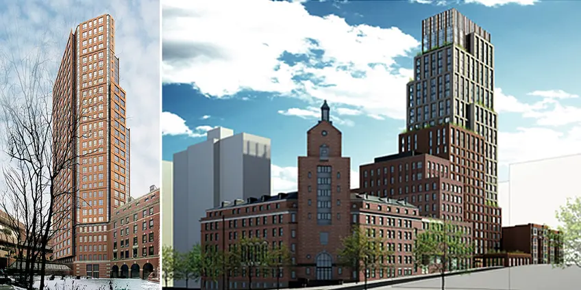 Renderings via Jack L. Gordon Architects (JLGA) and Morningside Heights Historic District Committee