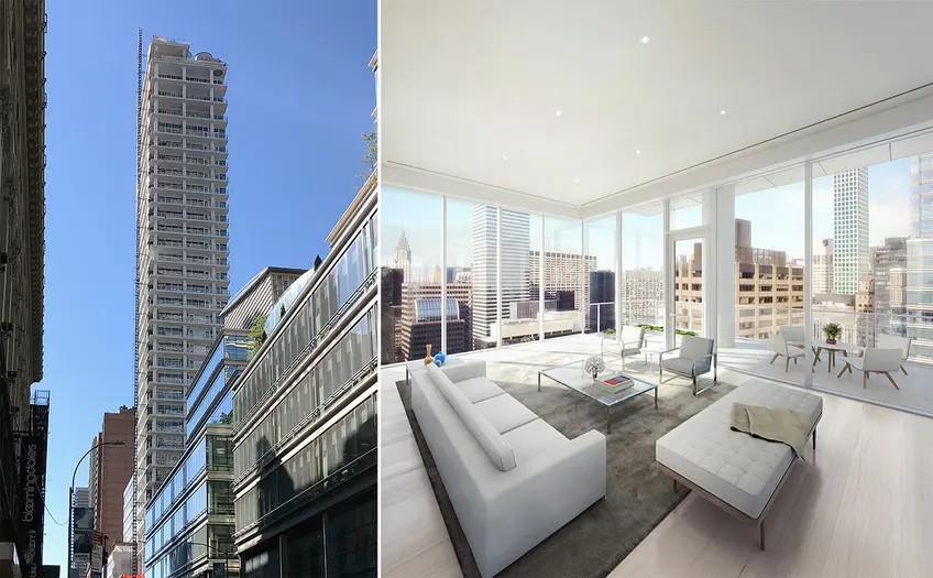 200 East 59th Street nearing completion (Rendering credit: DBOX)