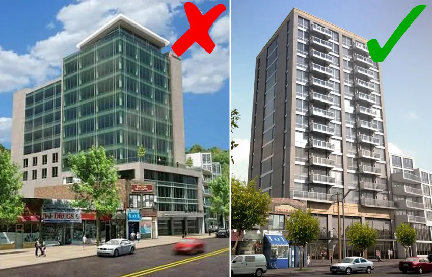 Scrapped Montefiore medical facility once planned and the incoming residential tower now proposed for 3475 Riverdale Avenue