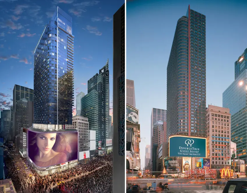 DoubleTree Times Square, 1568 Broadway (Credit: Maefield Development)