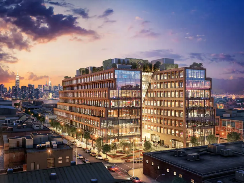25 Kent encompasses a full block on the Williamsburg waterfront. (All 25 Kent renderings by Steelblue)