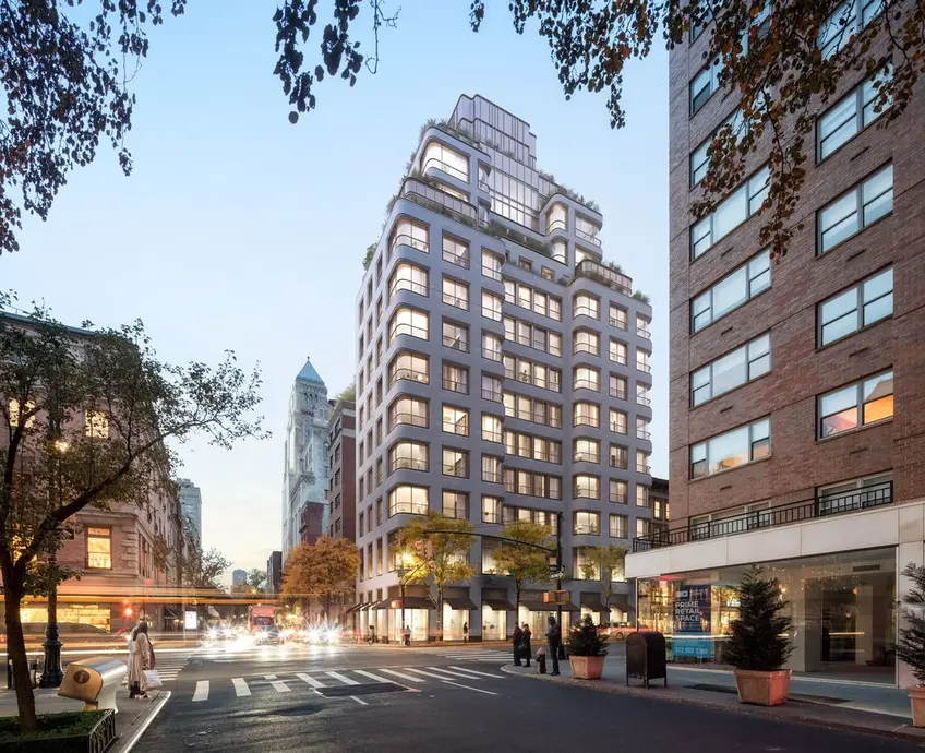 All renderings and plans of 760 Madison Avenue via CookFox for Landmarks Preservation Commission