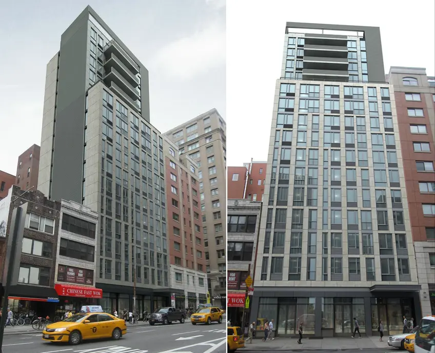 Rendering of 232 7th Avenue via C3D Architecture