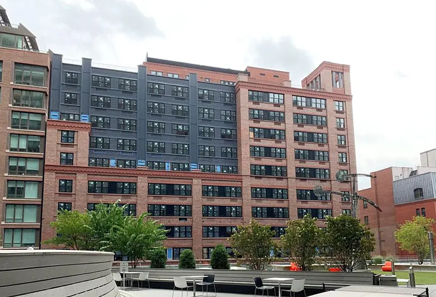 540 West 53rd Street rendering via Clinton Housing Development Company