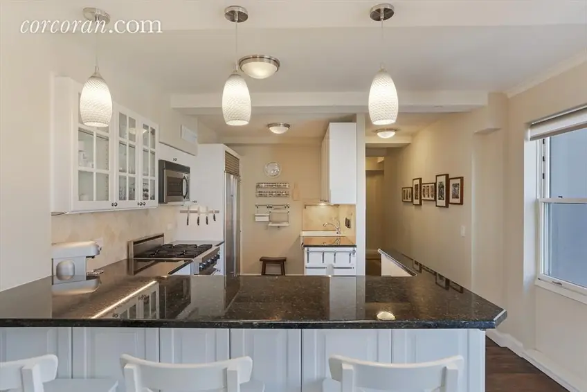 The newly-renovated kitchen at #PHB at The Danielle Court Condominums; Source: Corcoran